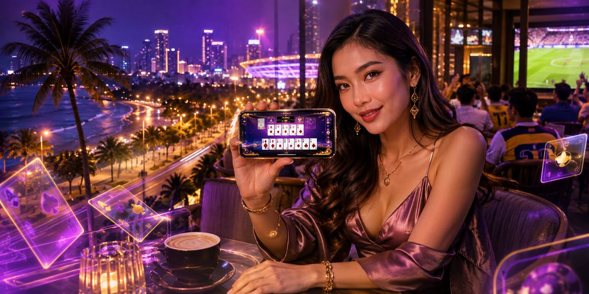 Pemain di Kuantan bermain rummy dan permainan kad dengan suasana santai gaya Malaysia